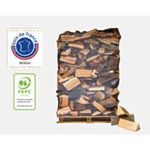 Bûches de bois de 25cm de long en ballot de 2m³ - FLAMINO