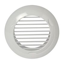  BOUCHE D'EXTRACTION CUISINE BLANC D125
