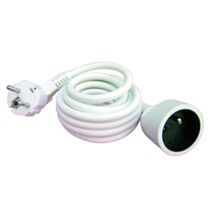 Rallonge électrique ménager 16A 3m Blanc - ZENITECH