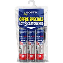 Mastic colle Flexpro x3 Blanc - BOSTIK