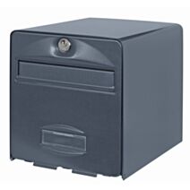 Boîte aux lettres Balthazar Acier galvanisé Gris - BURG-WACHTER