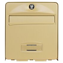 Boîte aux lettres Balthazar Acier galvanisé Beige - BURG-WACHTER