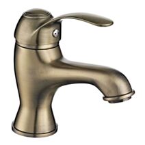 Mitigeur lavabo Roma vieux bronze - INVENTIV