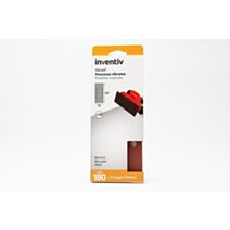10 Patins trous ovales 93x230mm Grain 180 - INVENTIV