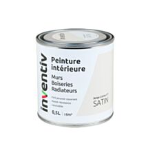 Peinture Murs Boiseries Radiateurs satin 0,5L beige crème 7 - INVENTIV