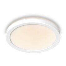 Panneau LED rétro-éclairé 840Lm 10,5W Ø19cm blanc - INVENTIV