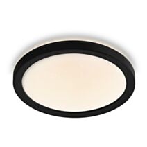 Panneau LED rétro-éclairé 750Lm 10,5W Ø19cm noir - INVENTIV