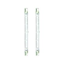 2 ampoules R7S Halo 2200Lm 118W 2900K Blanc chaud - INVENTIV