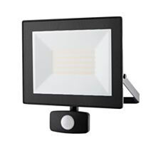 Projecteur LED extérieur à détection Héra 2 50W noir - INVENTIV