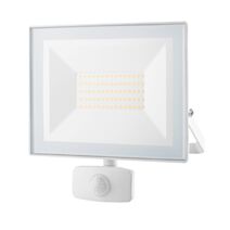 Projecteur LED extérieur à détection Héra 2 50W blanc - INVENTIV