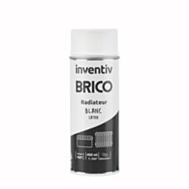 Peinture aérosol Radiateur Blanc Satin 400ml - INVENTIV