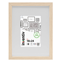 Cadre photo Isis naturel 18x24cm - INVENTIV