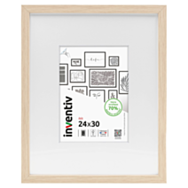 Cadre photo Isis naturel 24x30cm - INVENTIV