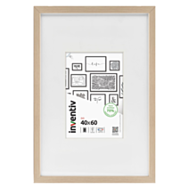 Cadre photo Isis naturel 40x60cm - INVENTIV
