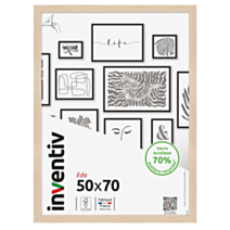 Cadre photo Eda naturel 50x70cm - INVENTIV