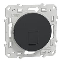 Prise rj45 à assembler Odace gris anthracite - SCHNEIDER ELECTRIC