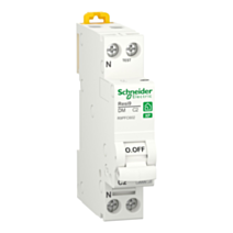 Disjoncteur peignable courbe C 1P+N 2A Resi9 XP - SCHNEIDER ELECTRIC