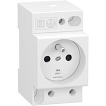 Prise de courant 2P+T 250V 16A Resi9 XP - SCHNEIDER ELECTRIC