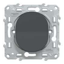 Interrupteur va-et-vient à assembler Ovalis anthracite - SCHNEIDER ELECTRIC