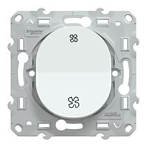 Interrupteur VMC à assembler Ovalis blanc - SCHNEIDER ELECTRIC
