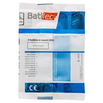 3 fusibles à voyant 20A 10,3x31,5mm BAT030793 - BATILEC