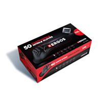 Boite de 50 gants en nitrile sans latex T10 noir - GERIN