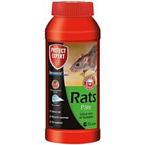 Appât Rats Pâte lieux secs et humides 52x10gr - PROTECT EXPERT