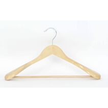Cintre pour costume naturel bois - DECO SYSTEM