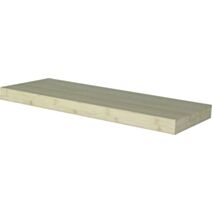 Tablette DS4 MDF 38 mm 90 x 23,5 cm bambou - DECO SYSTEM