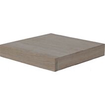 Tablette 38mm 23x23,5cm chêne brut massif - DECO SYSTEM