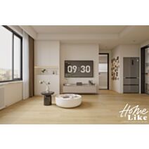 Lame PVC clic Eco50 + sous-couche intégrée blanc - HOMELIKE