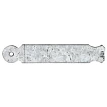 Patte à scellement arrondie Ø5,5mm 3x16x0,25cm - ALBERTS
