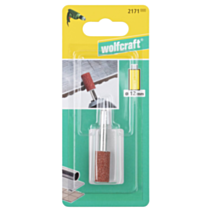 Meule cylindrique tige 6mm Ø12 x 22 mm - WOLFCRAFT