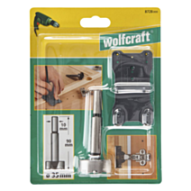 Fraise d'encastrement ø35 + guide de pose - WOLFCRAFT