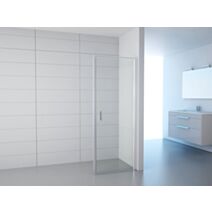 Porte pivotante 90cm chromé - INTEMPORELLE