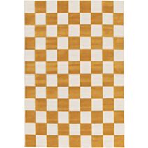 Tapis damier 120x170cm jaune - BALTA