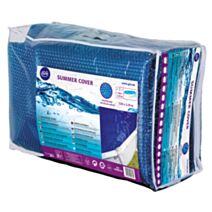 Bâche à bulles piscine acier 6,10x3,75m 180µ - GRE