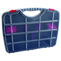 Casier à vis modulable 31,2x23,8x5,1cm transparent