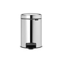 Poubelle à pédale NewIcon acier brillant 3L - BRABANTIA