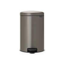 Poubelle à Pédale New Icon 20L Taupe - BRABANTIA